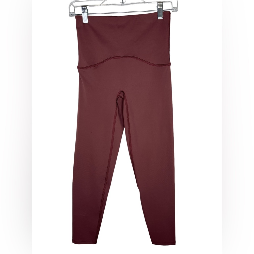 SPANX High-Waist 7/8 Leggings in Mauve - Picture 2 of 10